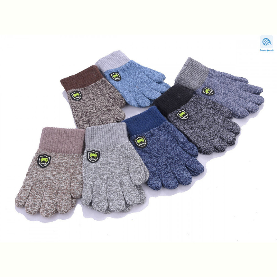 Перчатки RuBi 2495 S вовна mix