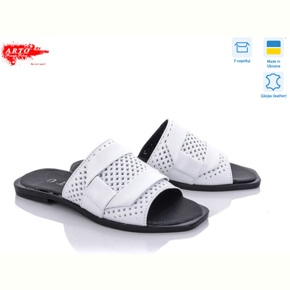 Шлепки ARTO 323 б.к.
