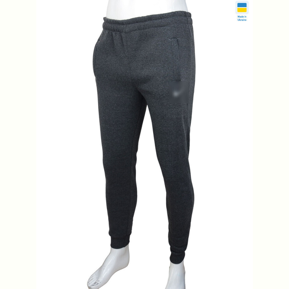 Спортивные брюки Obuvok Ni grey, флис (06970)