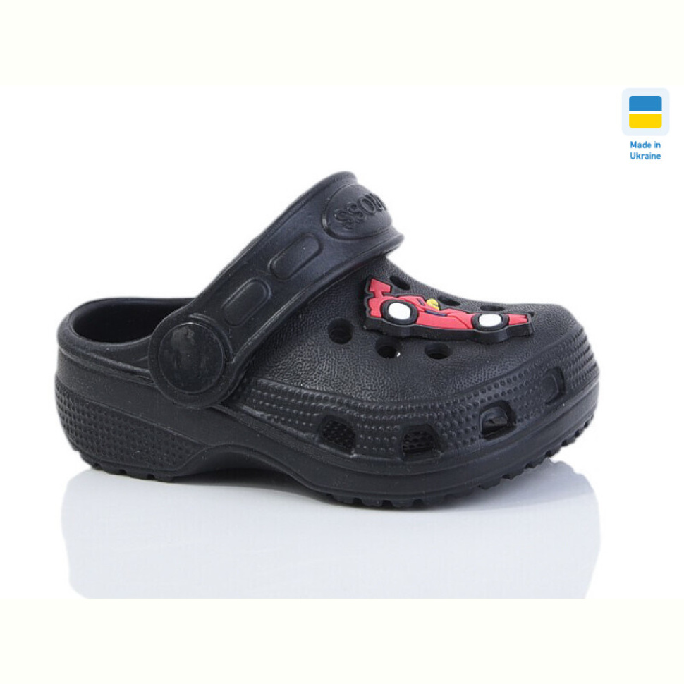 Кроксы Lot Shoes H1 чорний