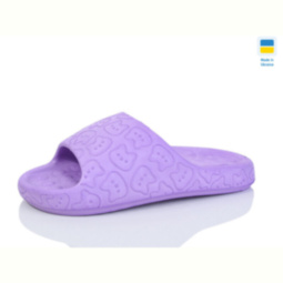 Шлепки Alex Котики м'які лаванда