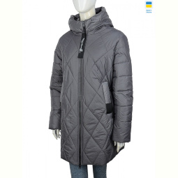 Куртка Tatiana-DIVO K3 т.сірий