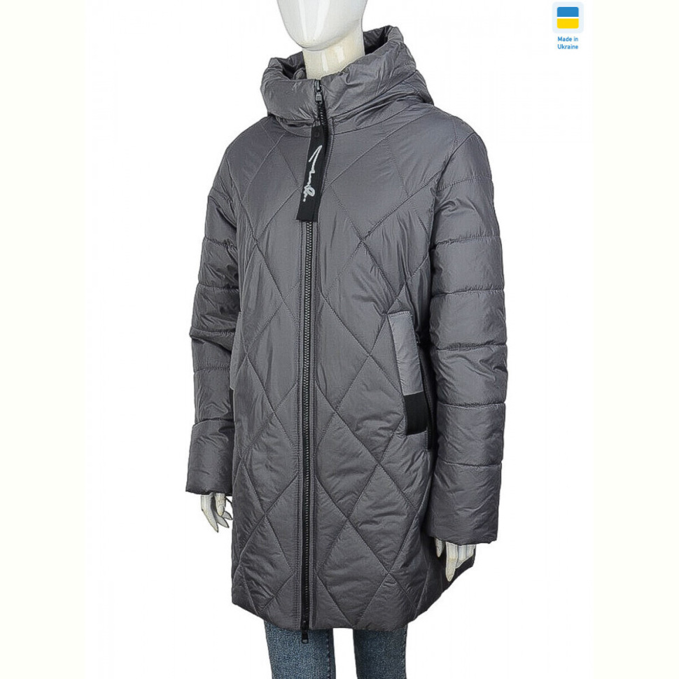Куртка Tatiana-DIVO K3 т.сірий Куртка Tatiana-DIVO K3 т.сірий