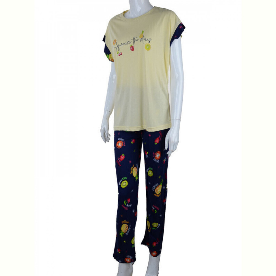 Пижама Obuvok 2122 yellow (04070) Пижама Obuvok 2122 yellow (04070)