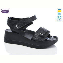 Босоножки Garti 0196 чорний флотар