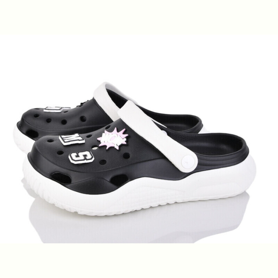 Кроксы Deshman 7043 black