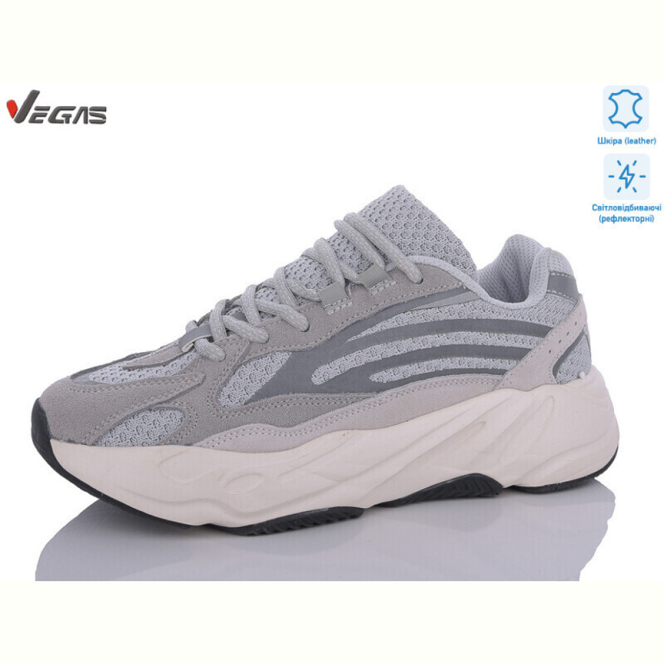Кроссовки Supo-Vegas B2687-6 світловідбивач