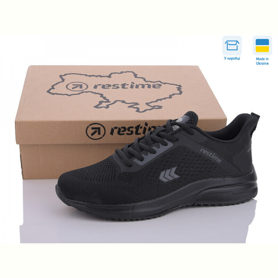 Кроссовки Restime AML24016 black