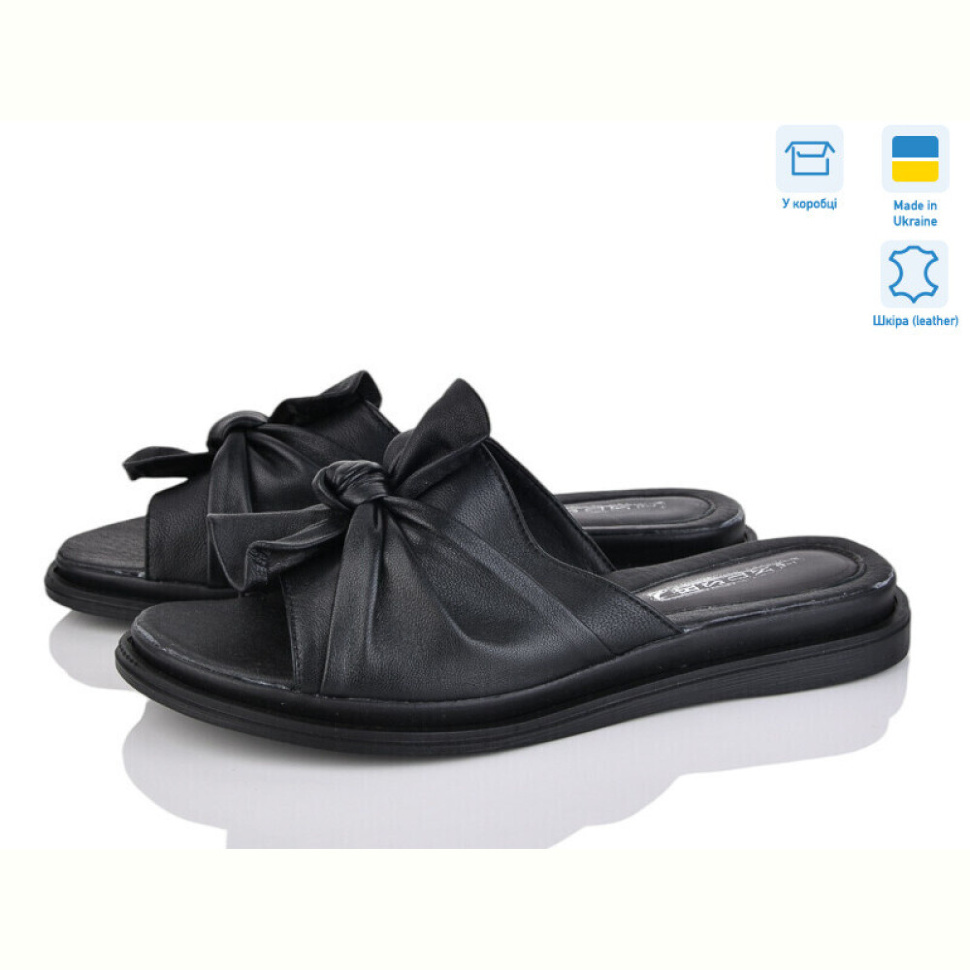 Шлепки A.Dama MVСБ169 чорний Шлепки A.Dama MVСБ169 чорний