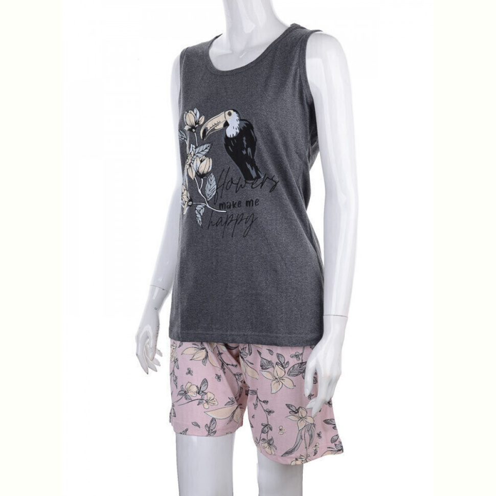 Пижама Obuvok 9623 grey (04158)