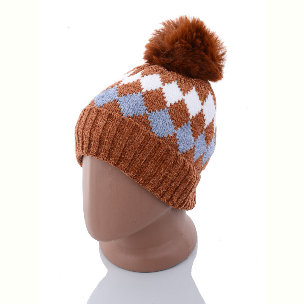 Шапка Red Hat KA182-6 brown травка Шапка Red Hat KA182-6 brown травка