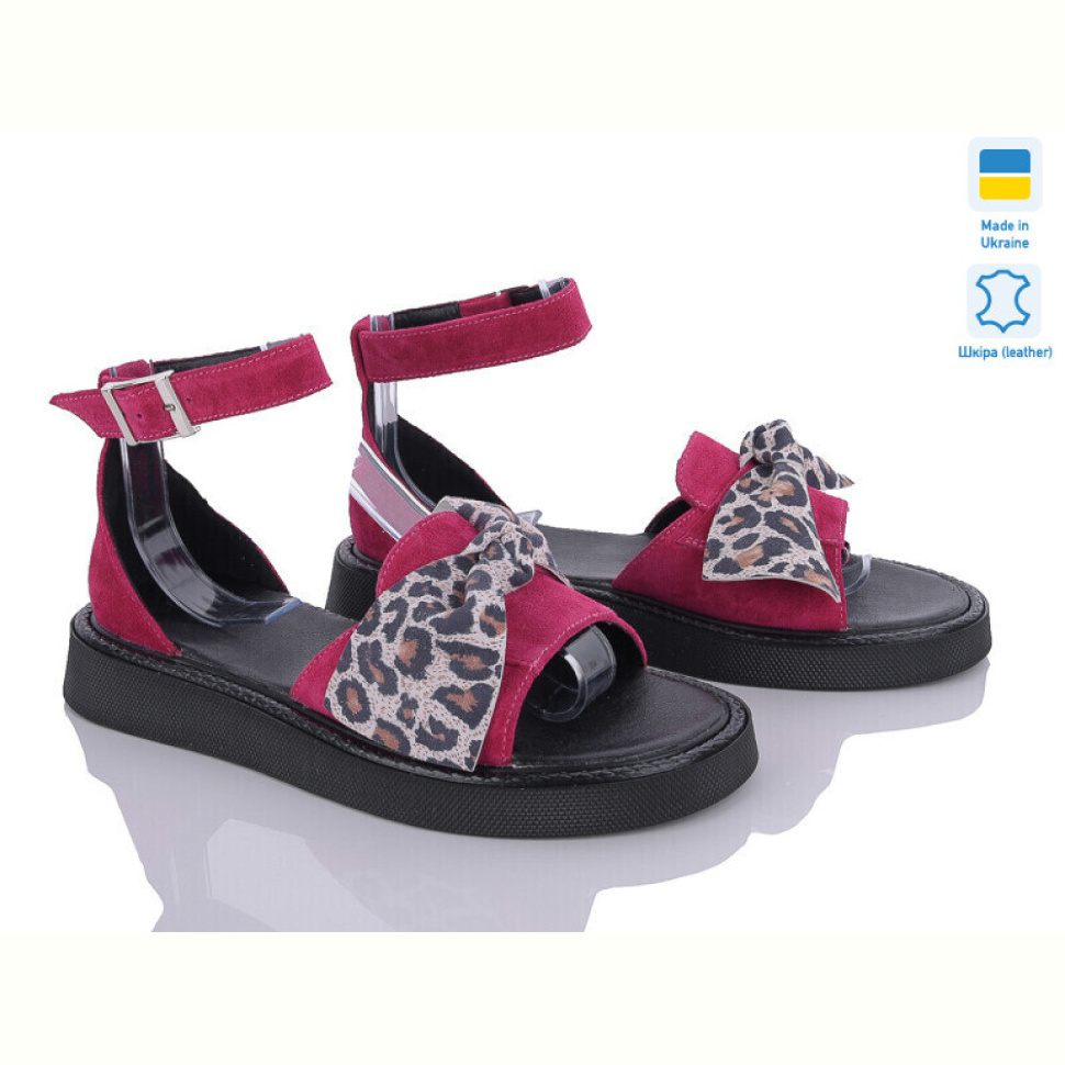 Босоножки G-Aira 611 малина замш