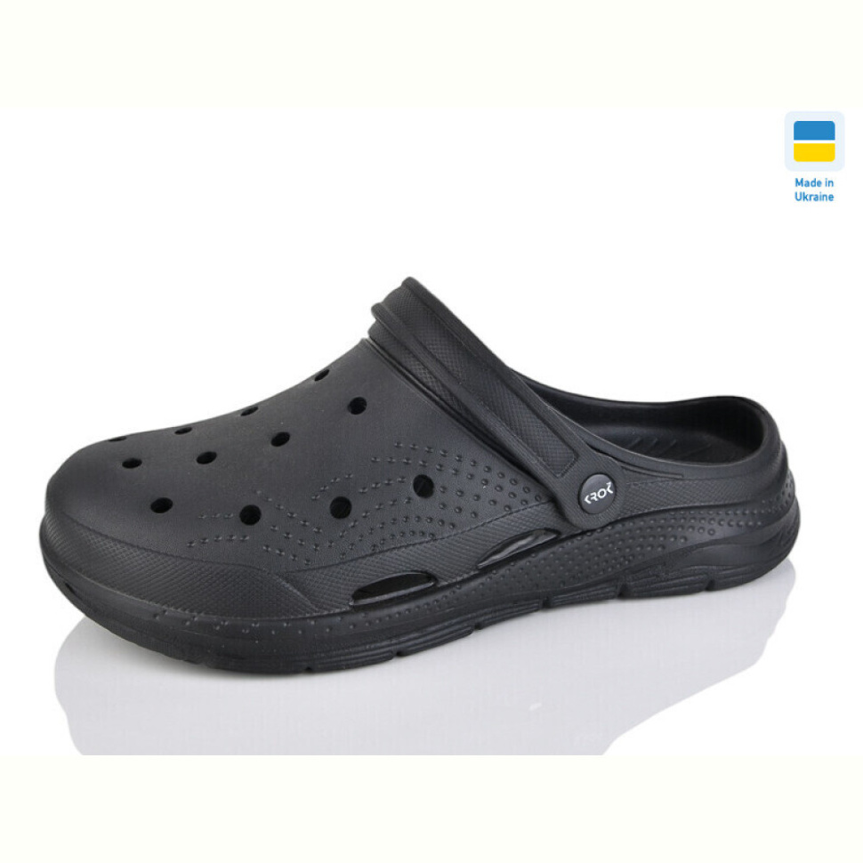 Кроксы Inblue 102 чорний