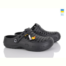 Кроксы Vladimir ТС крокси чорні