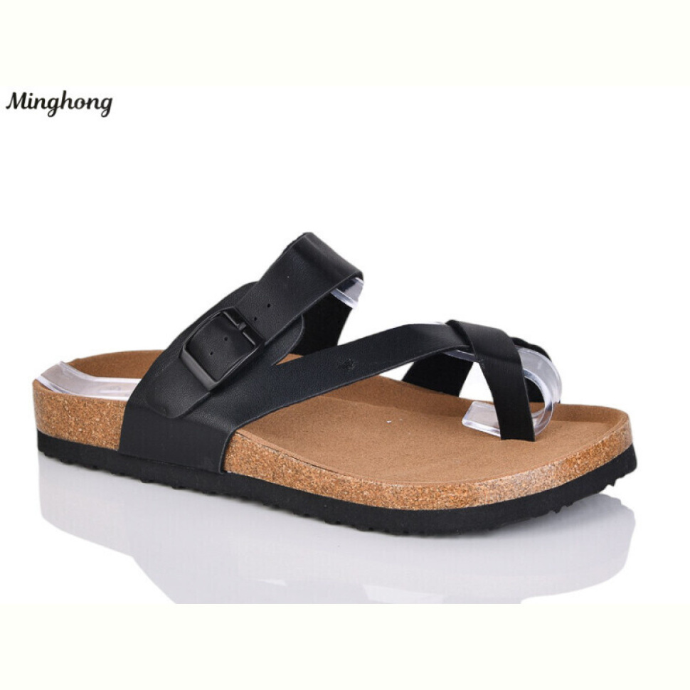 Шлепки Minghong 2503 black Шлепки Minghong 2503 black