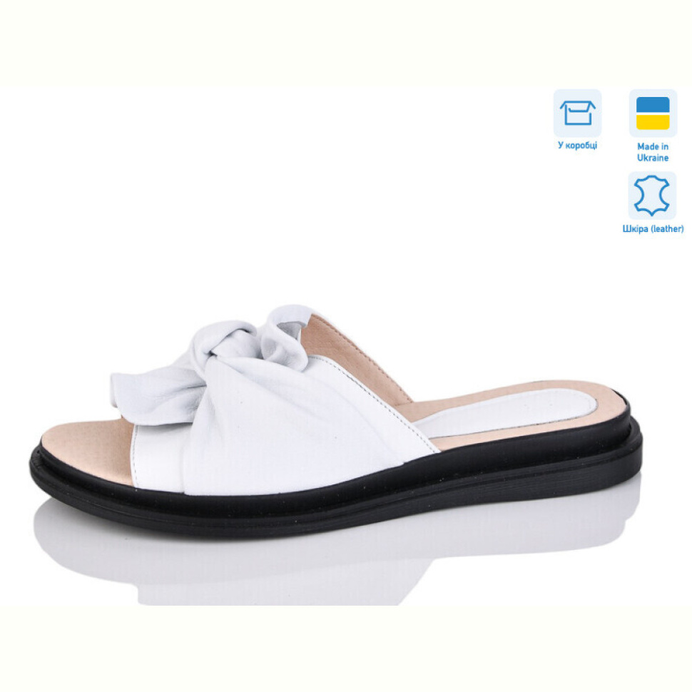 Шлепки A.Dama MVСБ169 білий Шлепки A.Dama MVСБ169 білий