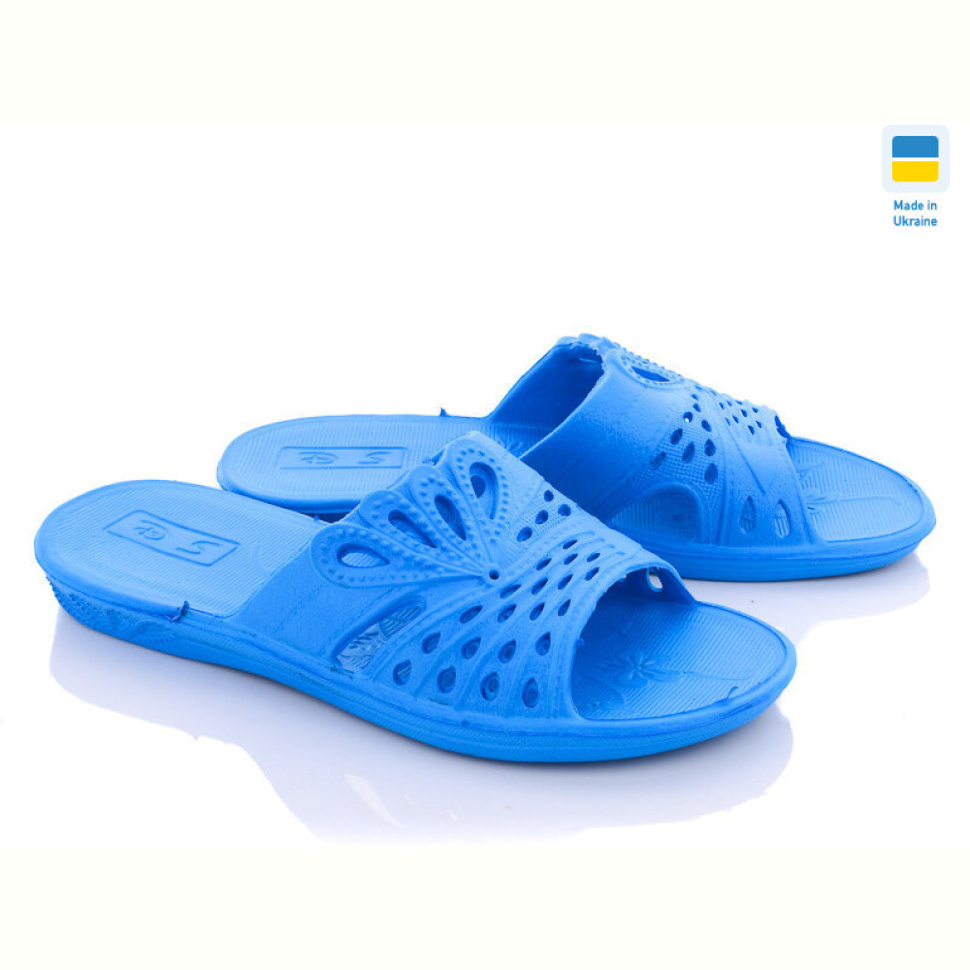 Шлепки Vladimir DS Украина ПЖ31 сіная широкая