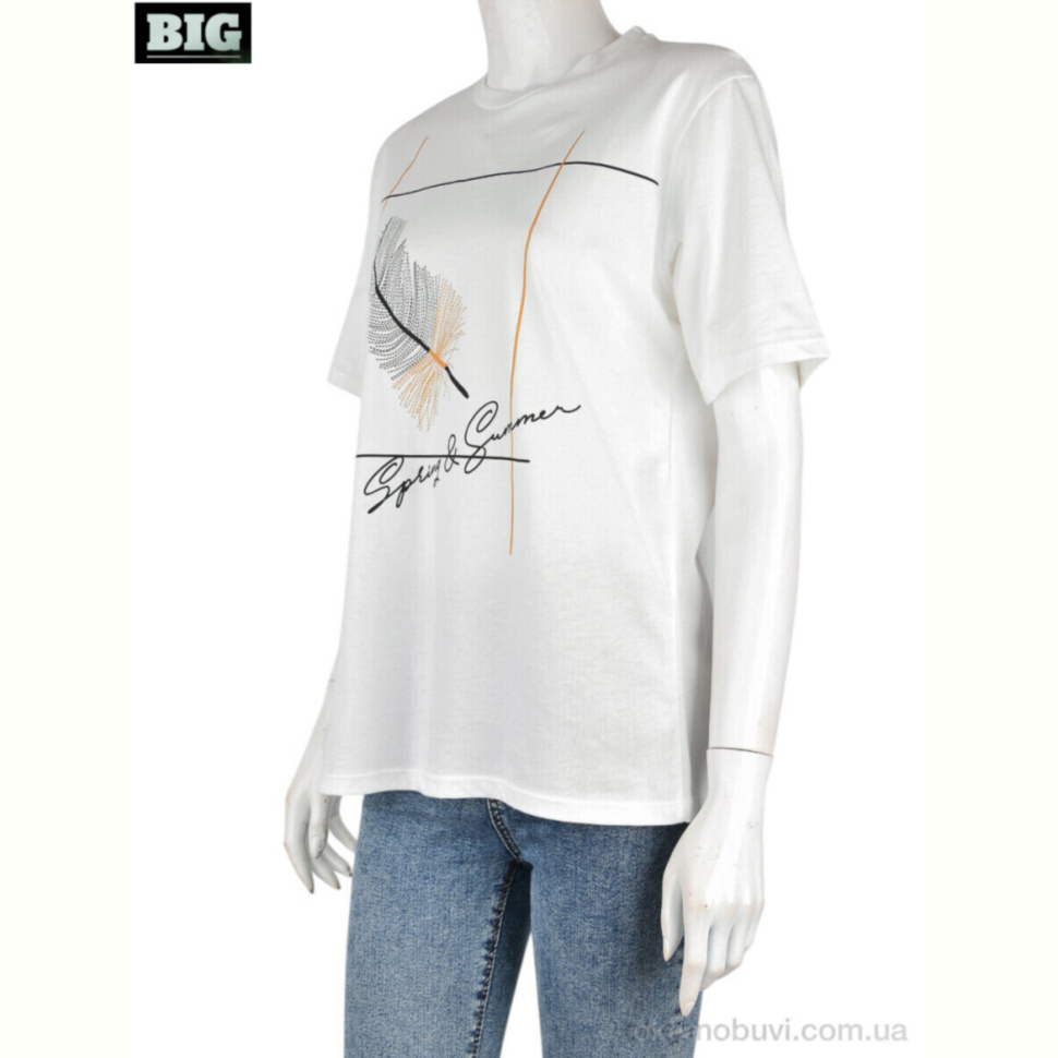 Футболка BIG 4049-03-2 white