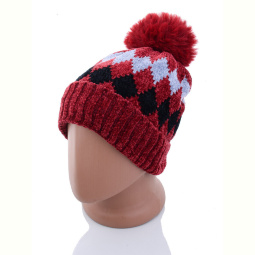 Шапка Red Hat KA182-2 bordo травка