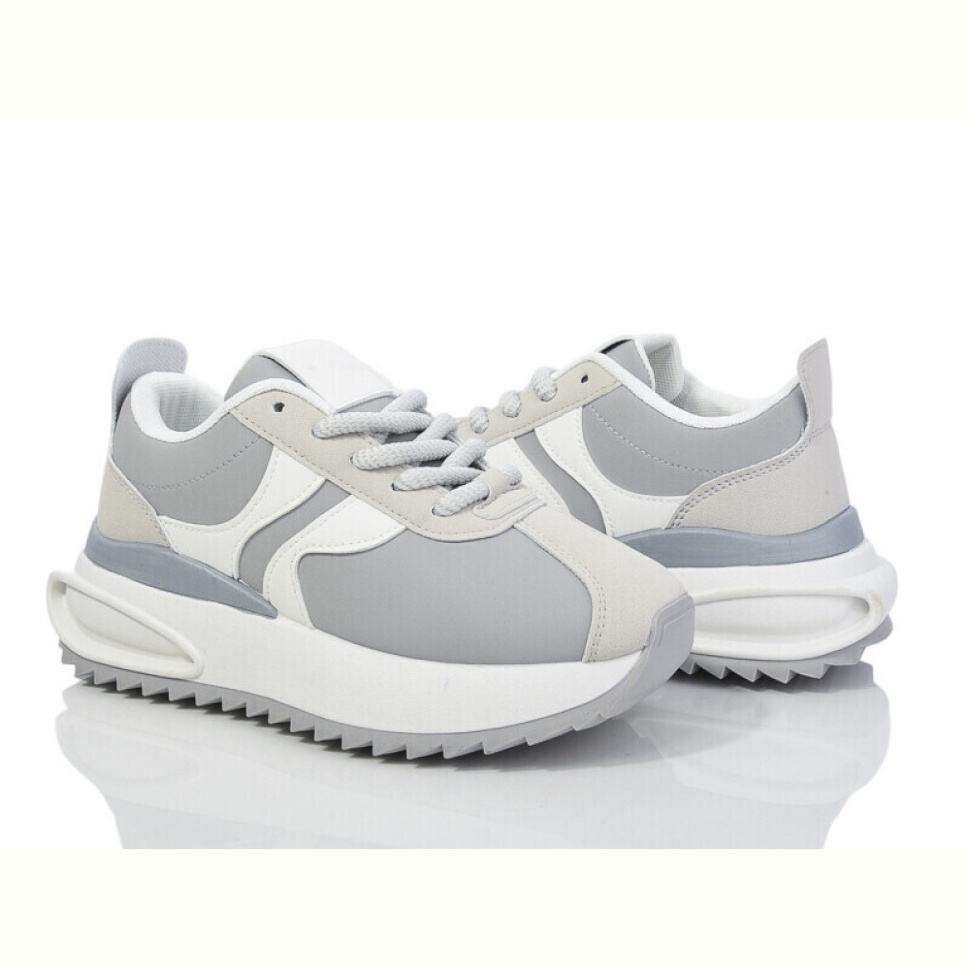 Кроссовки Violeta 136-36-3 grey-white