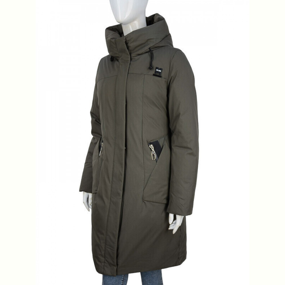 Пальто П2П Design 328-05 khaki