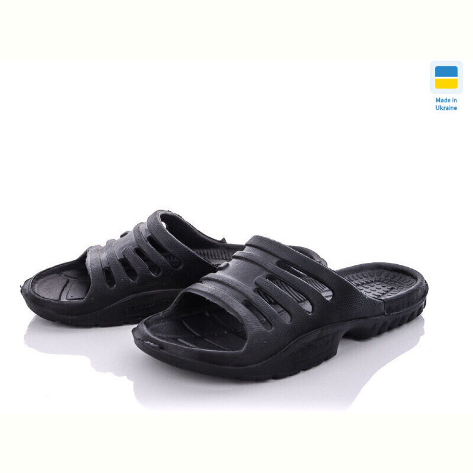 Шлепки Favorit П01 чорний