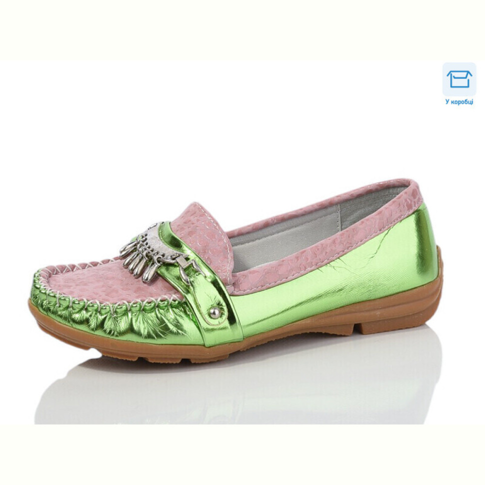 Мокасины DeMur 1009-26 green Мокасины DeMur 1009-26 green