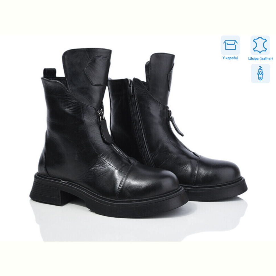Ботинки Mona Lisa 2402 чорний к. Ботинки Mona Lisa 2402 чорний к.