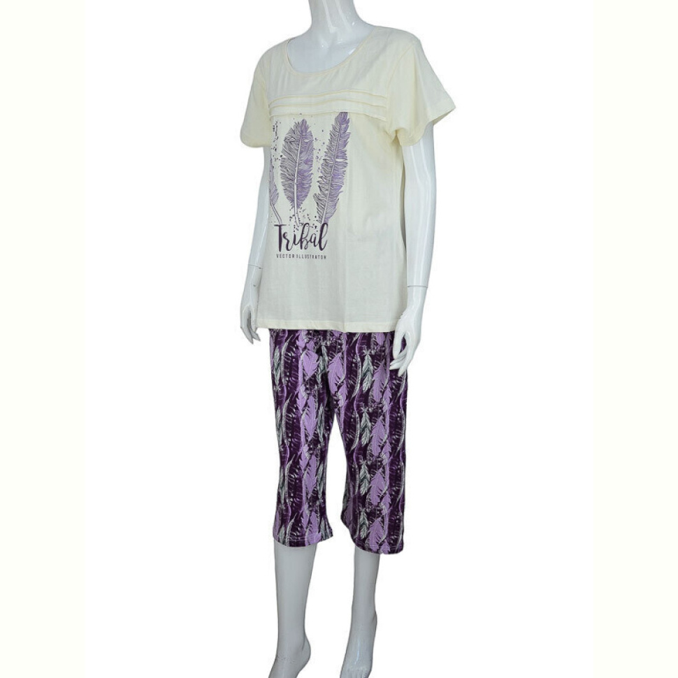 Пижама Obuvok 1602-002 violet (04062) ЗНИЖКА