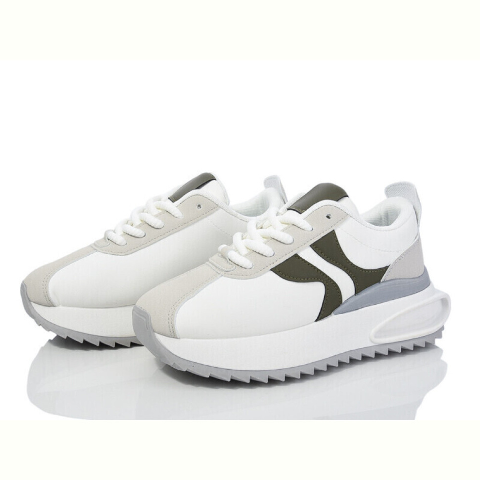 Кроссовки Violeta 136-36-1 white-green Кроссовки Violeta 136-36-1 white-green