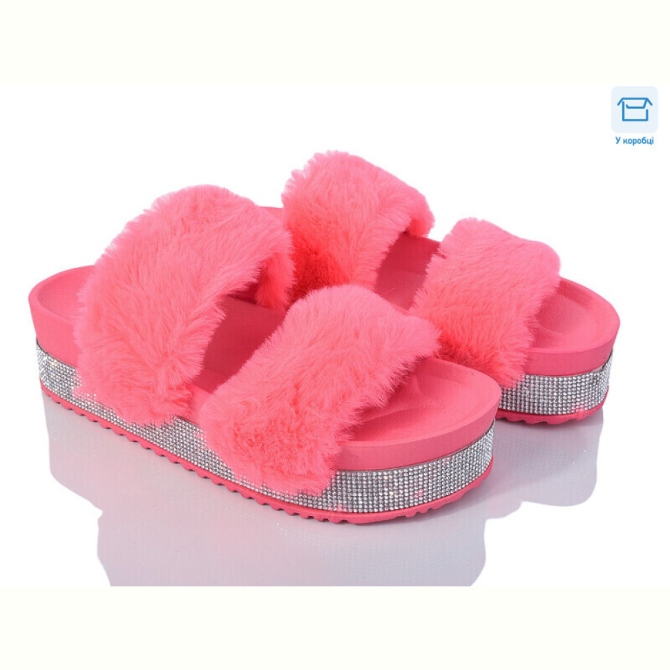Шлепки LOOK STOCK Night time 03 pink