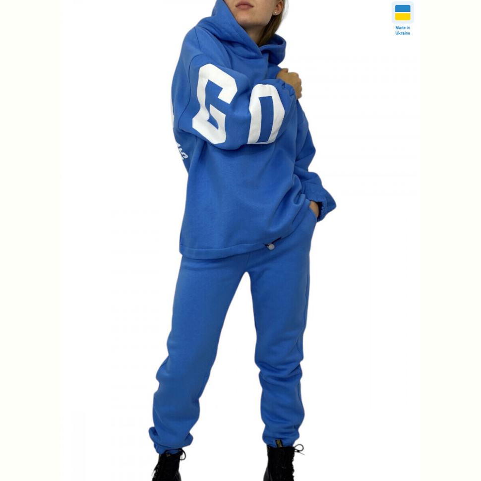 Спортивный костюм Kram 00266 голубий