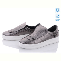 Слипоны Mona Lisa 119 серебро