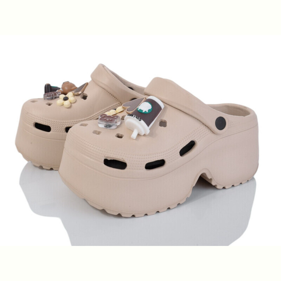 Кроксы Lion-Lu 8895 beige