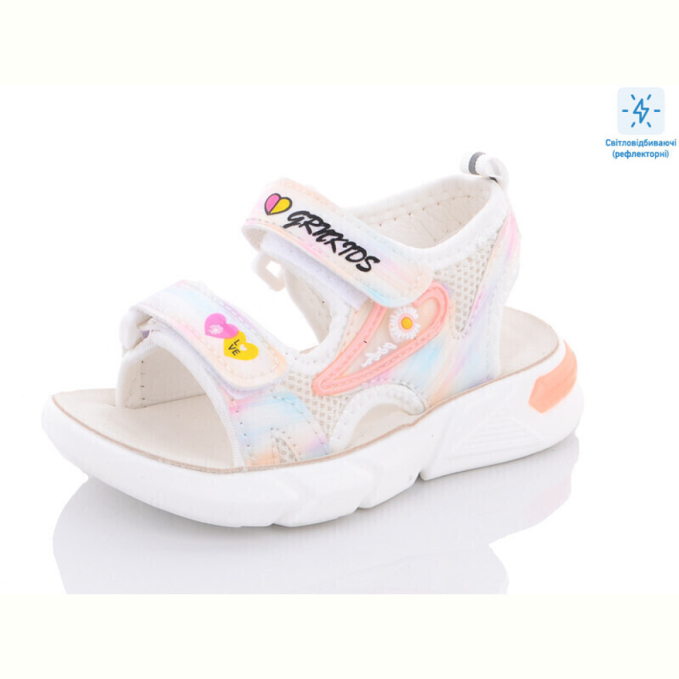 Босоножки ASHIGULI B2332 білий