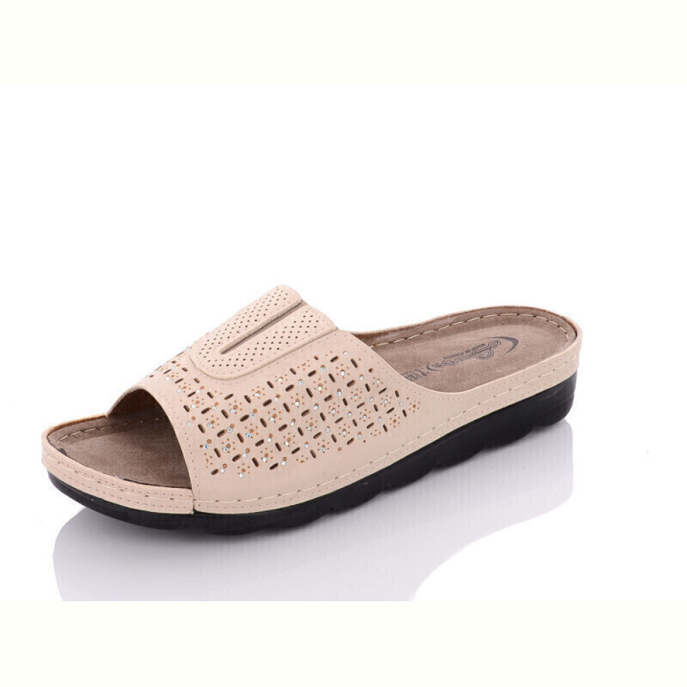 Шлепки Sali-2 L1613 беж батал Шлепки Sali-2 L1613 беж батал