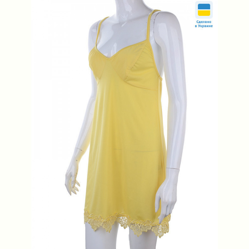 Ночная рубашка Nadia & Natali 8289 yellow