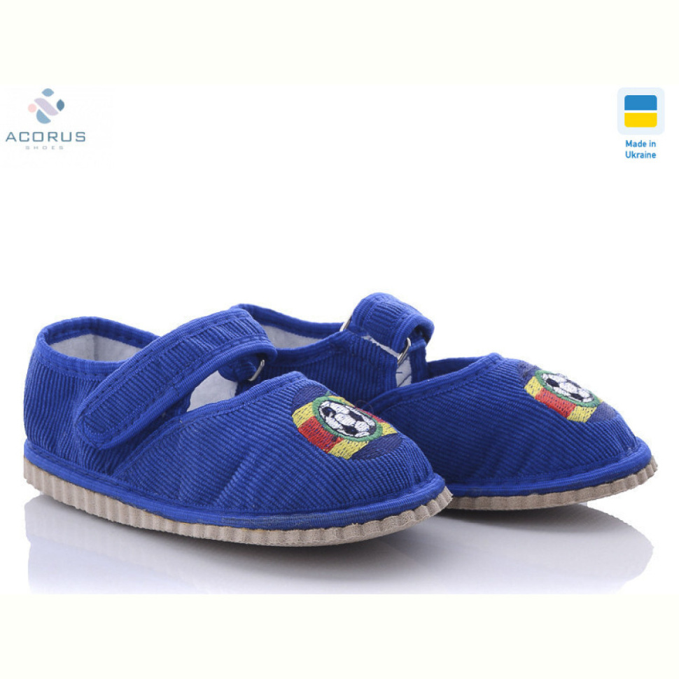 Тапки Acorus Чап синий мяч