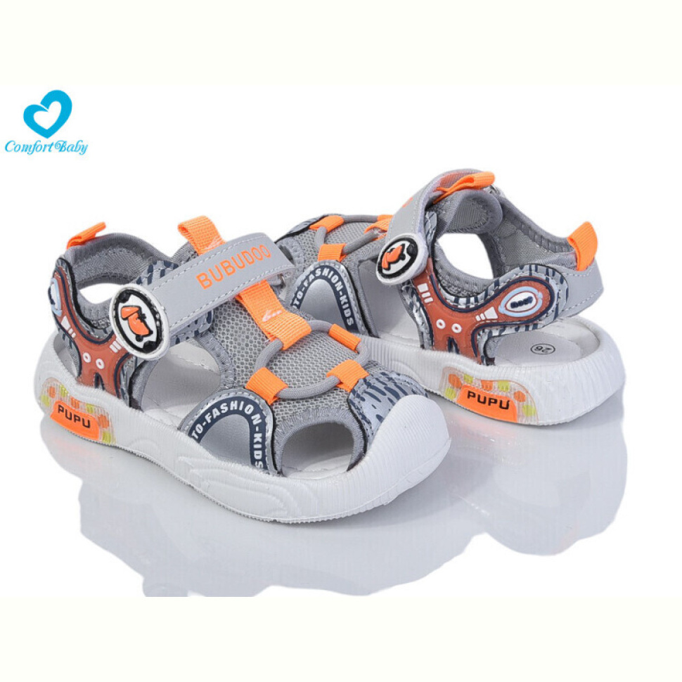 Сандалии Comfort-baby 2323-3 сірий Сандалии Comfort-baby 2323-3 сірий