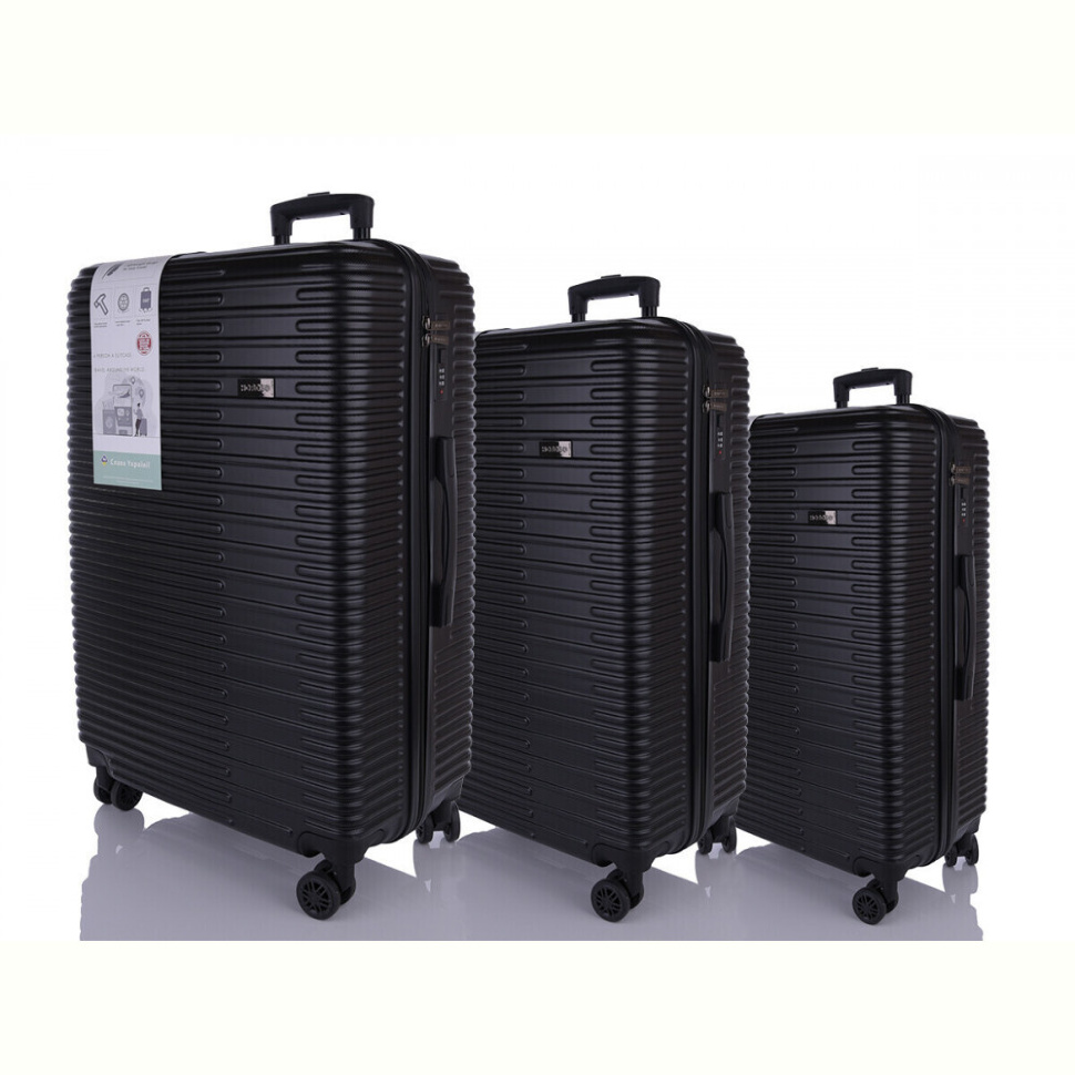 Чемодан HOROSO HOME XL105-3 black Чемодан HOROSO HOME XL105-3 black