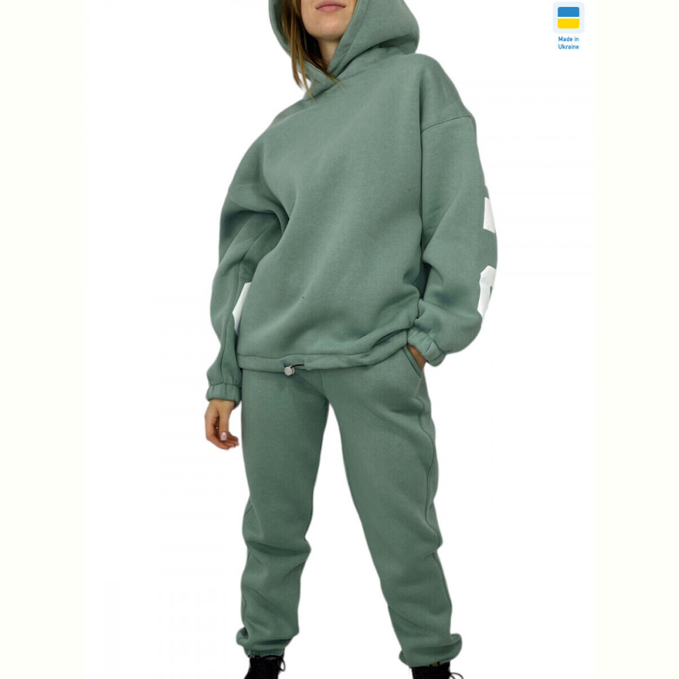 Спортивный костюм Kram 00266 фісташка