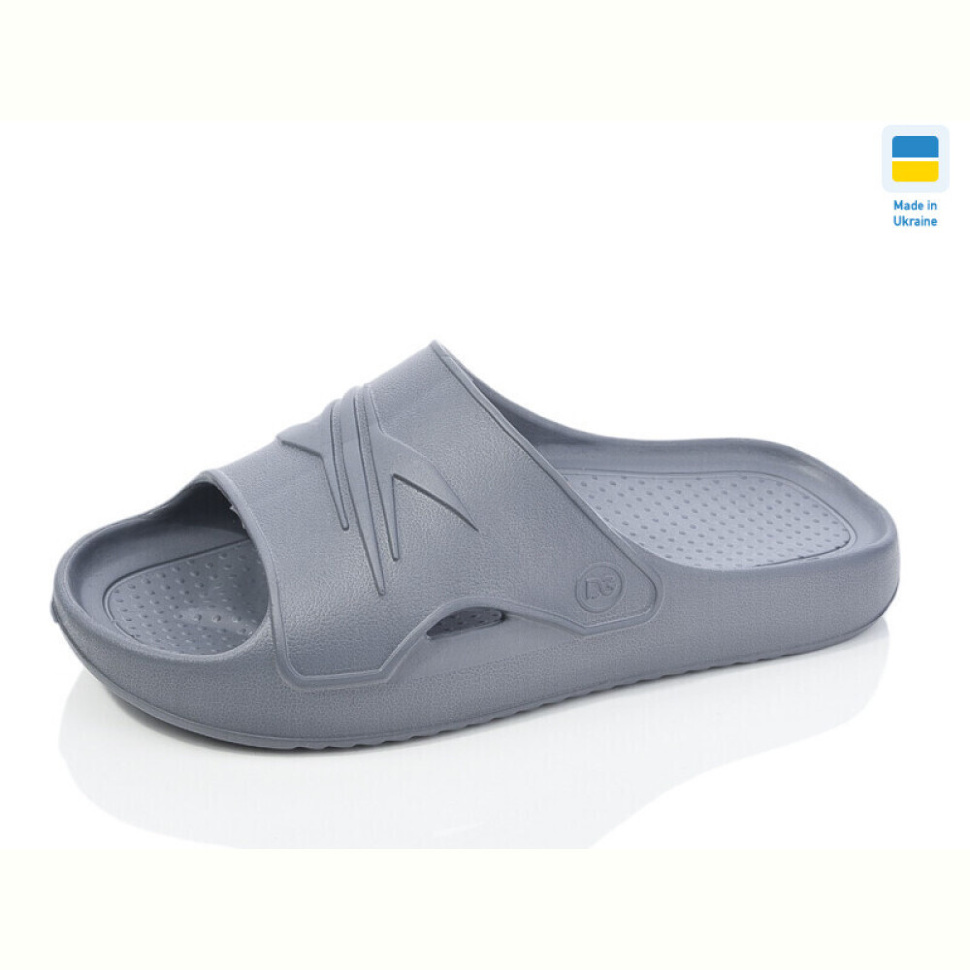 Шлепки Крок М140 сірий