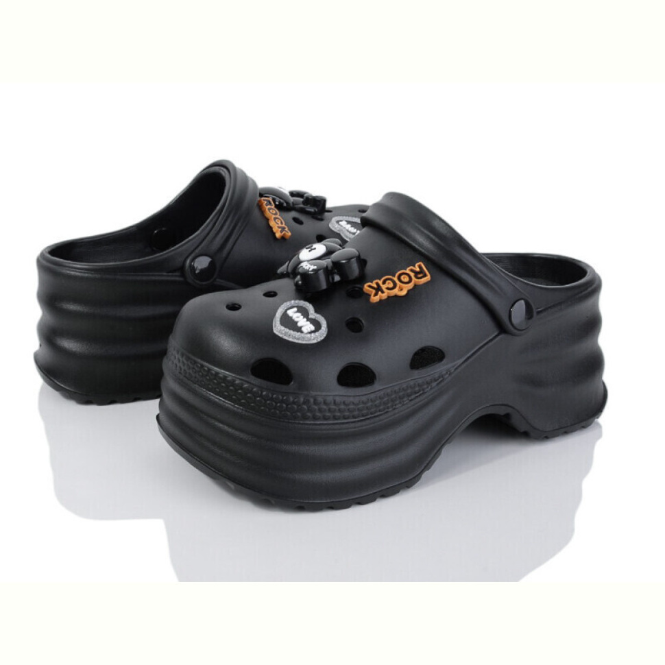 Кроксы Lion-Lu 8898 black