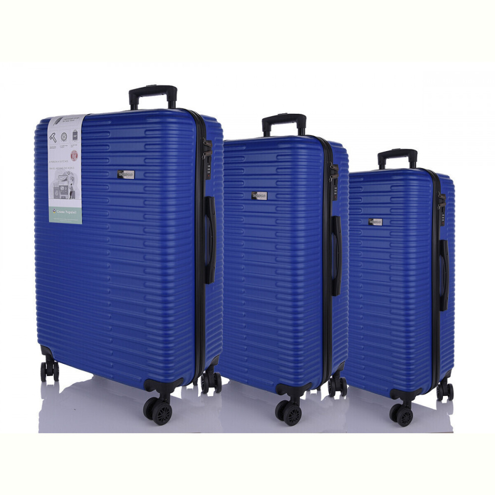 Чемодан HOROSO HOME XL105-1 blue Чемодан HOROSO HOME XL105-1 blue