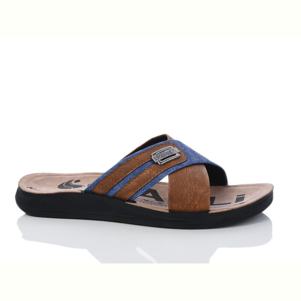 Шлепки Oscar 51-26 коричневий