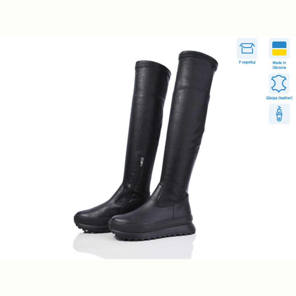 Ботфорты Mona Lisa 93-1 чорний к.