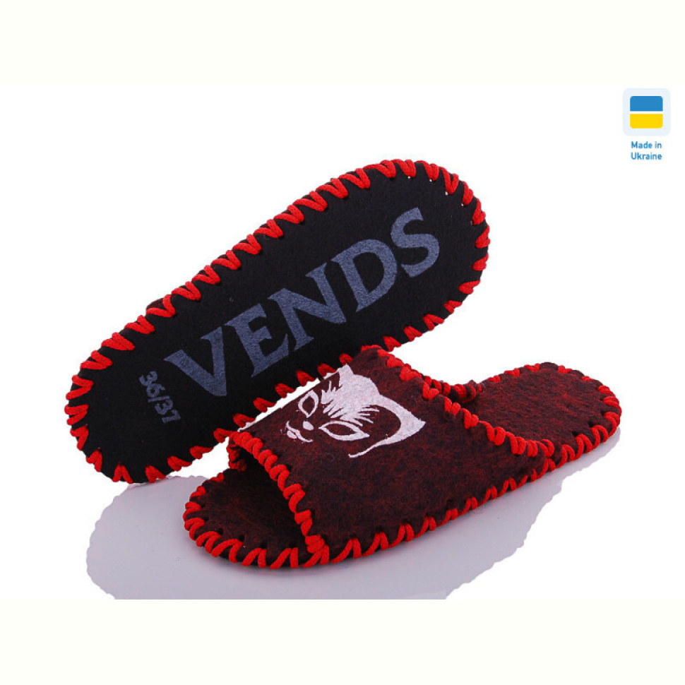 Тапки Active 262W bordo