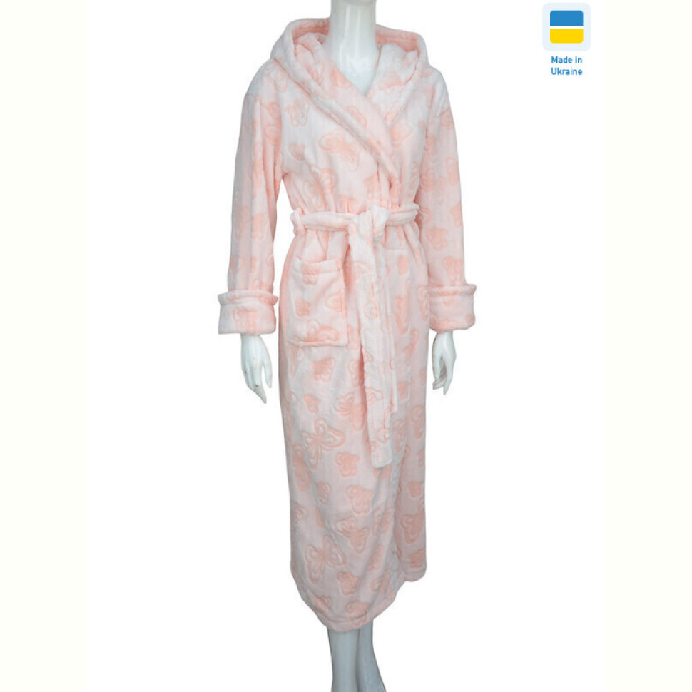 Халат Obuvok X05 (05063) бабочка pink