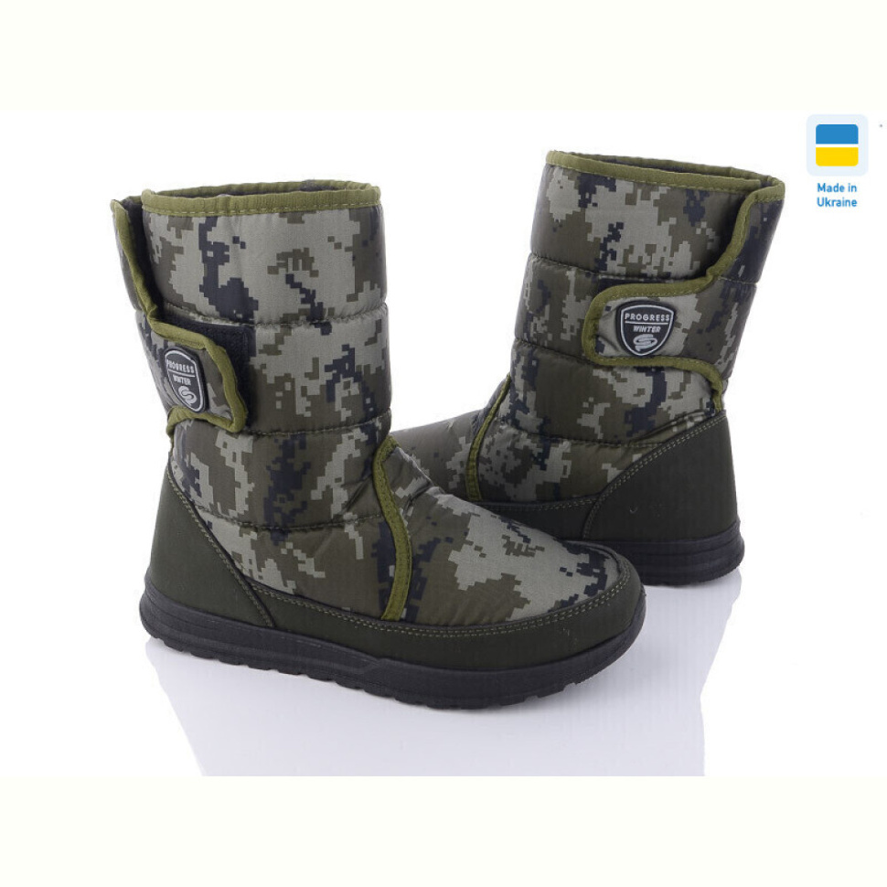 Дутики Lvovbaza Progress 4232 камуфляж