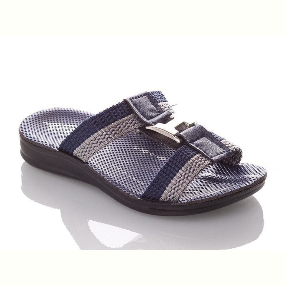 Шлепки DeMur PH-blue-grey